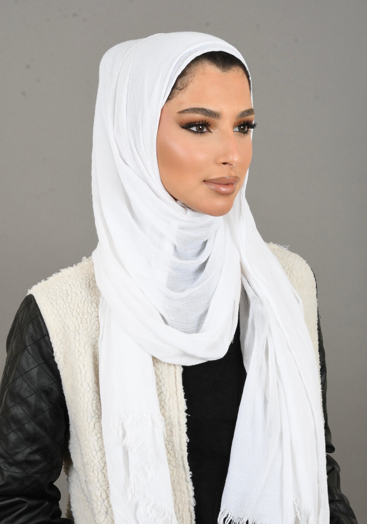 شال كريشة تايلندي - nounhijabs